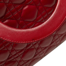 Dior | Pre-Owned Large Lambskin Cannage Lady | Brown