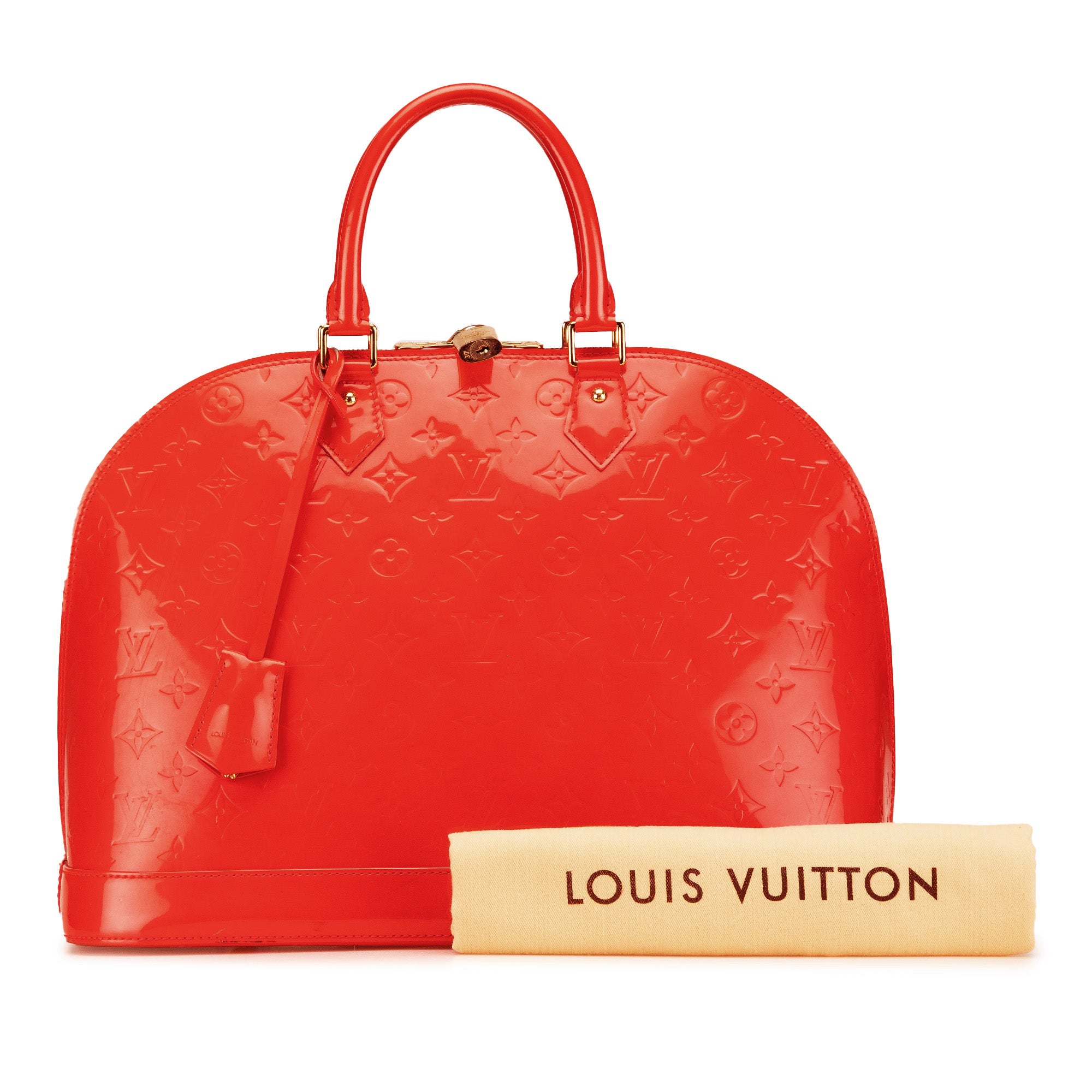 Louis Vuitton | Pre-Owned Monogram Vernis Alma GM | Red
