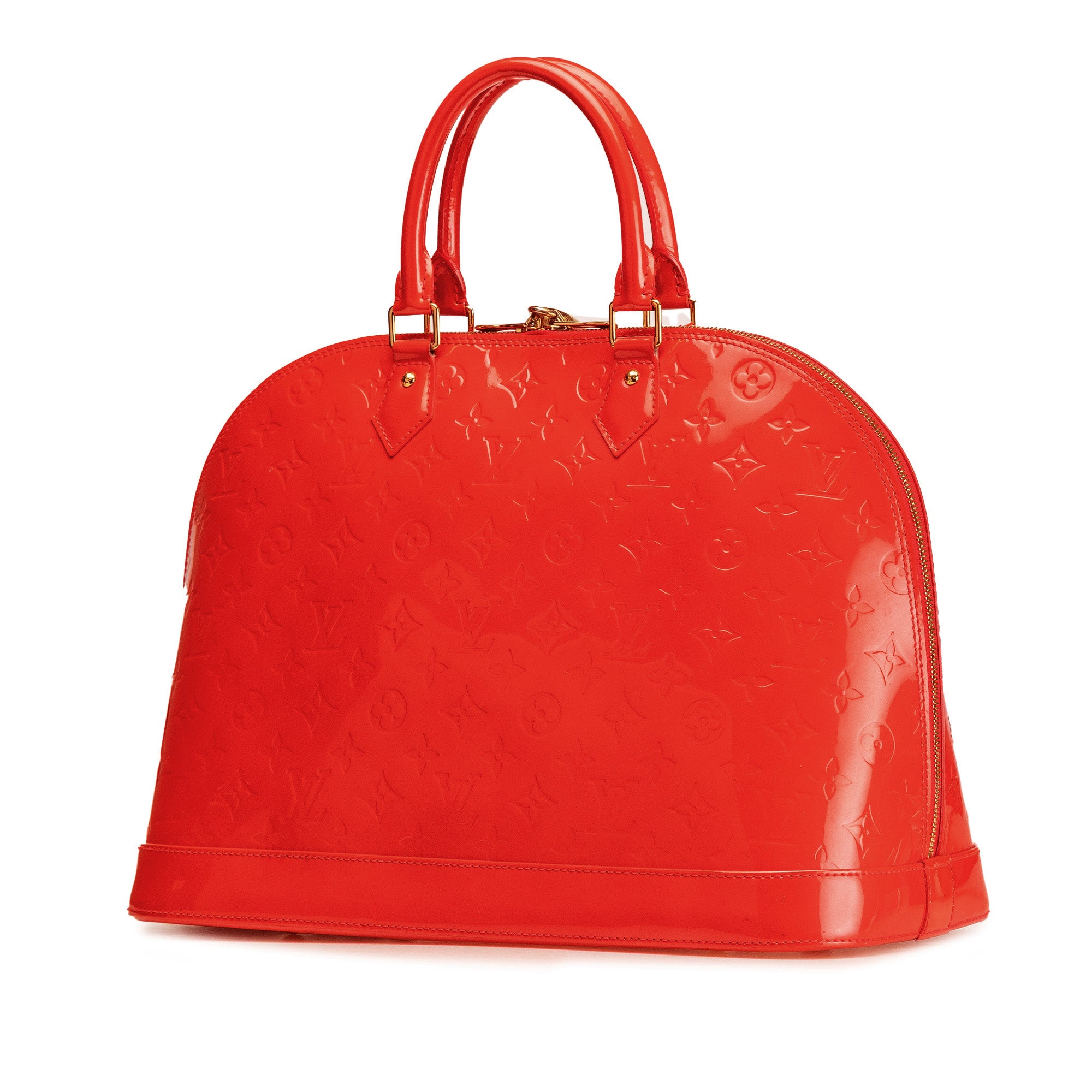 Louis Vuitton | Pre-Owned Monogram Vernis Alma GM | Red