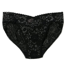 Daily Lace Lurex Vkini | Black