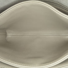 Chanel | Pre-Owned Quilted Shearling Chain Flap | Gray/Light Gray