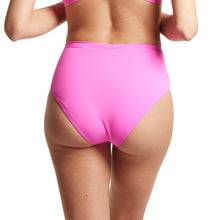 Swim High Rise Cheeky Bottom | Unapologetic Pink