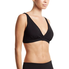 Swim Wrap Bikini Top | Black