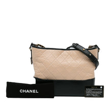 Chanel | Pre-Owned Medium Bicolor Lambskin Gabrielle Crossbody - I | Brown/Beige