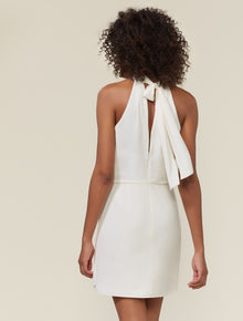 Harlow Mock Neck Dress - Halston