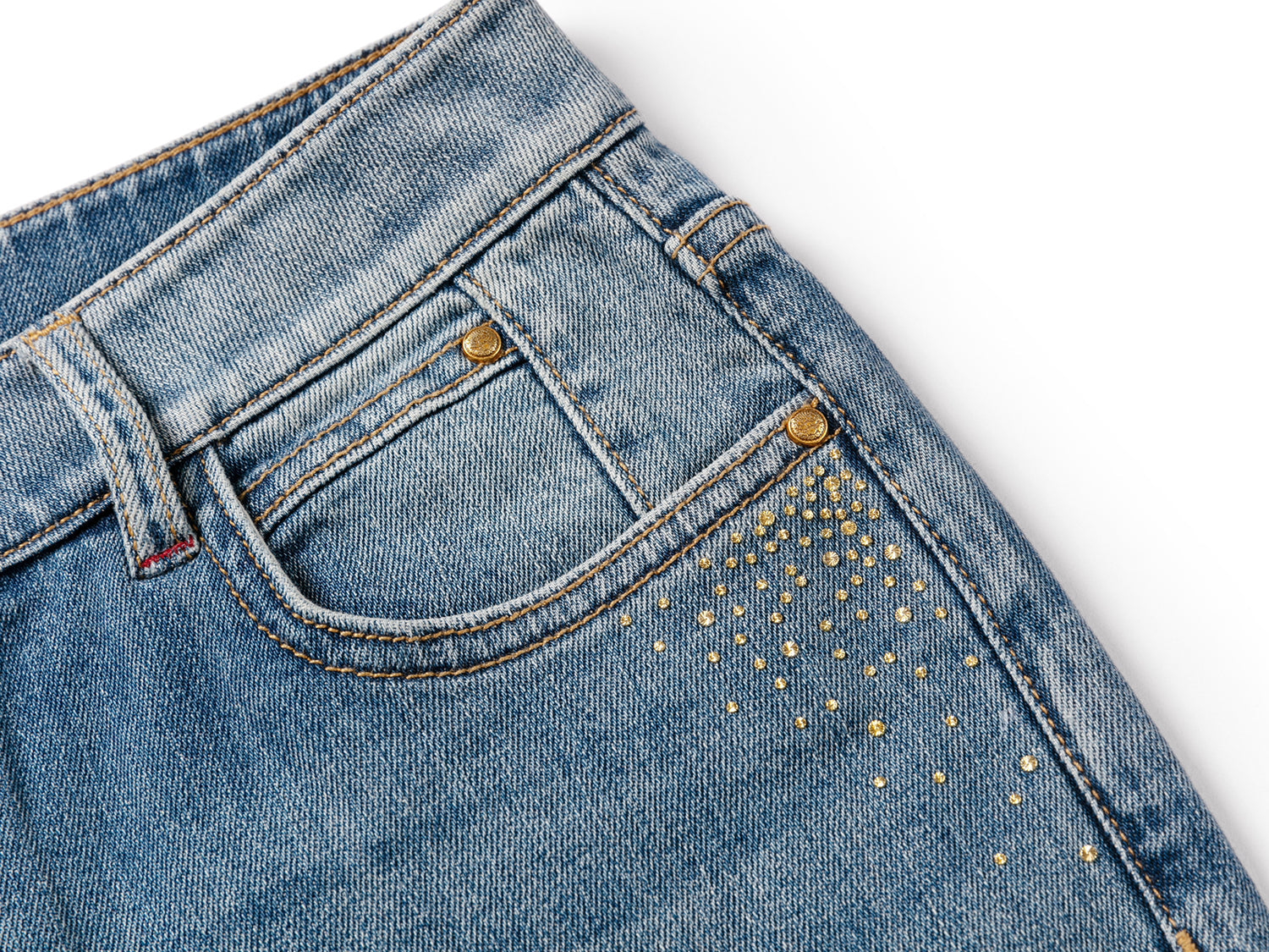 High-Waisted Flared Jeans | Blue