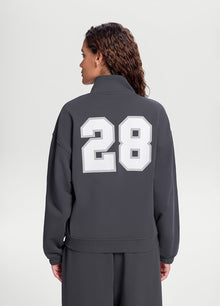 Better League Zip Sweatshirt | Charcoal