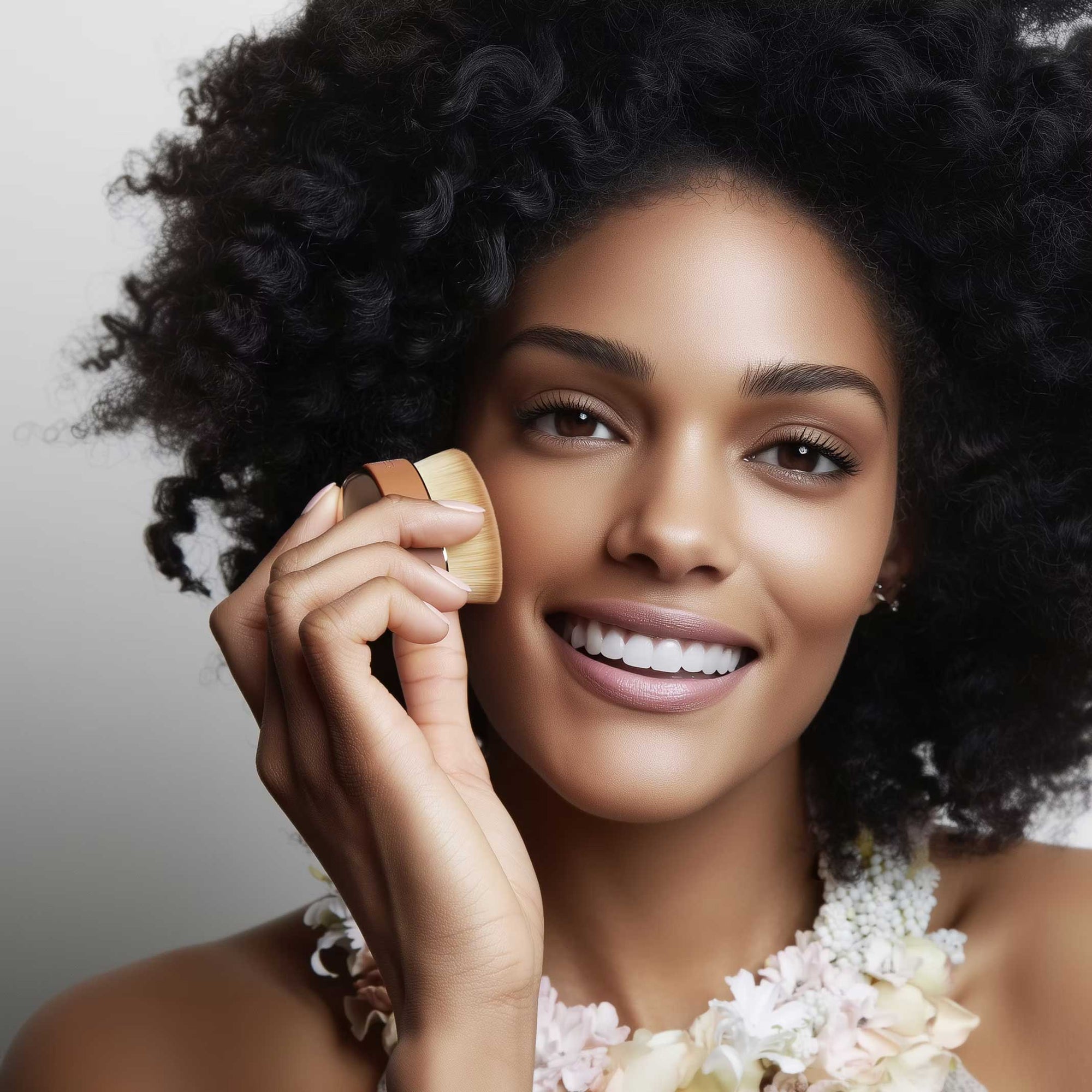 Palm Brush Mini | Rose Gold