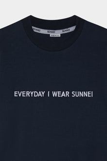 Everyday I Wear Sunnei T-Shirt | Unisex | Blue