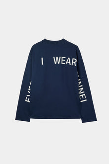 Everyday I Wear Sunnei' Longsleeve T-Shirt | Unisex | Blue