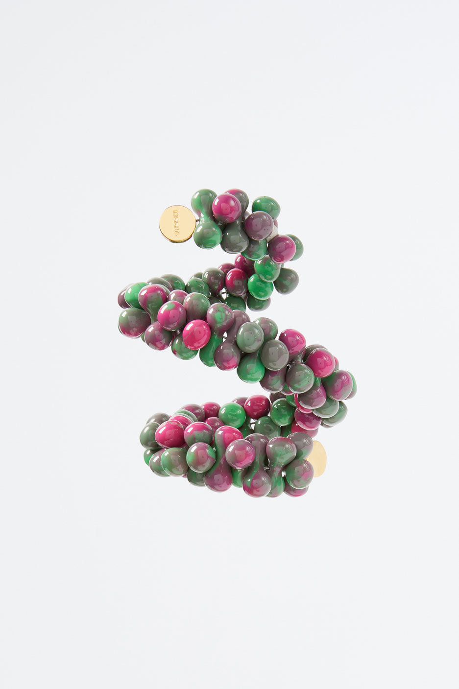 Birilli Gold Bracelet | Unisex | Green x Pink