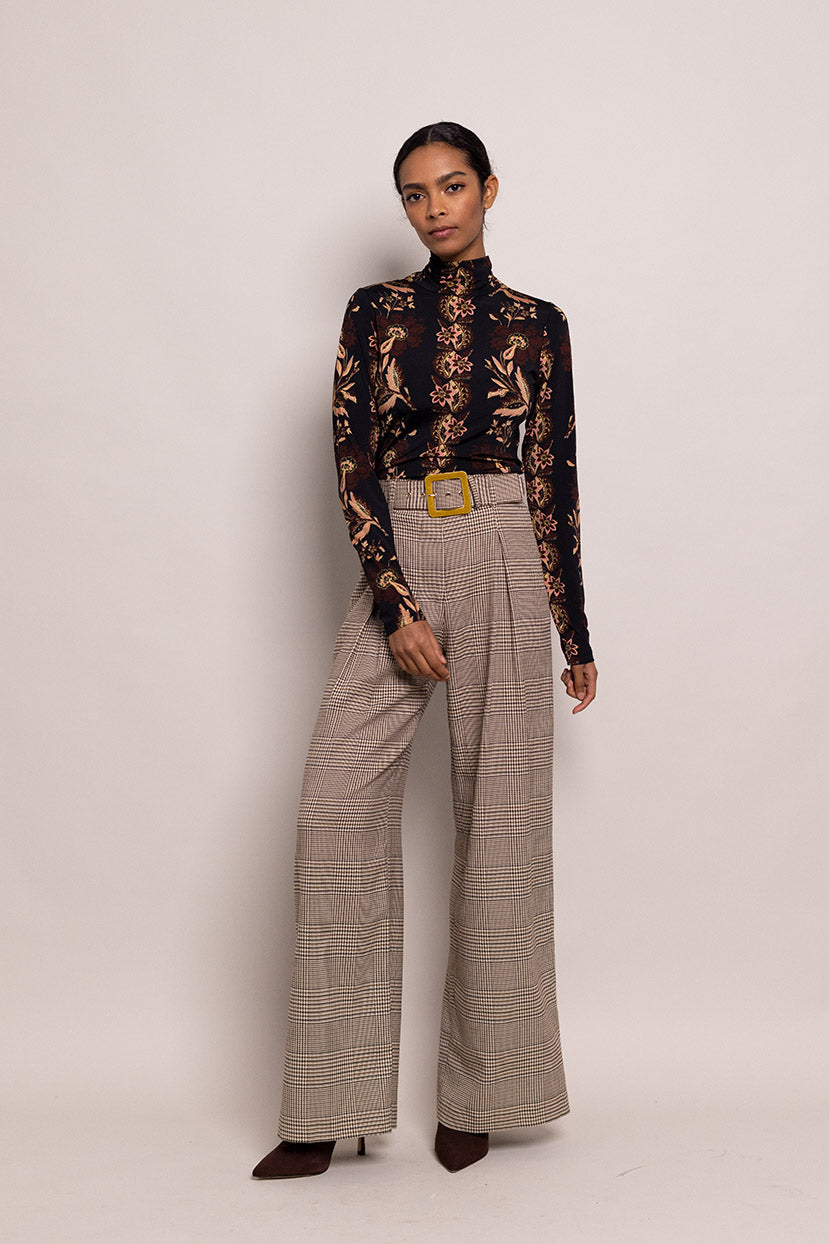 Soho Pants | Glen Hound Plaid