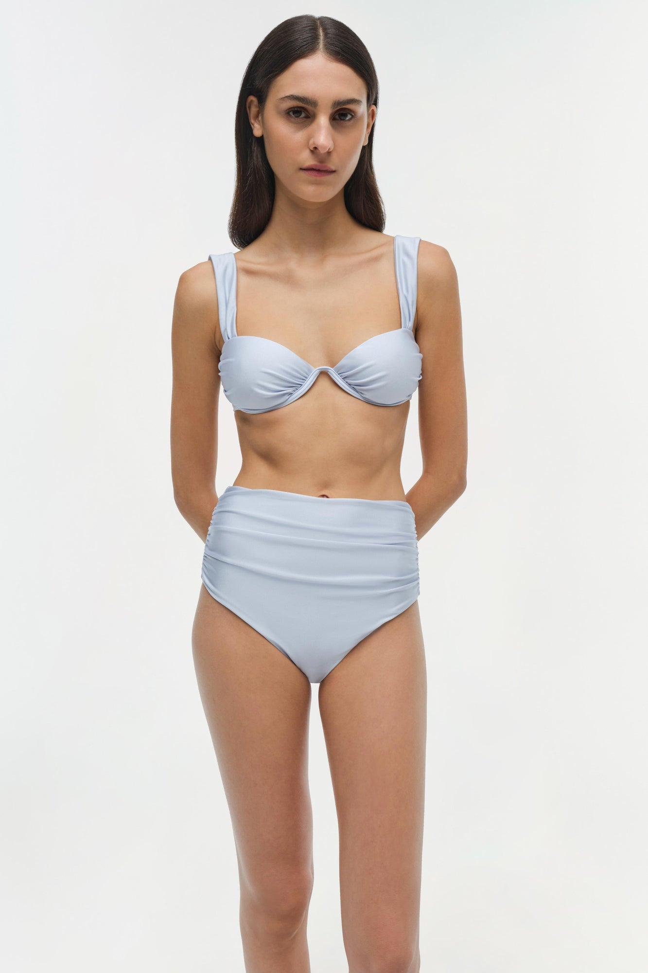 Womens | Anniston Bikini Top | Periwinkle Sky