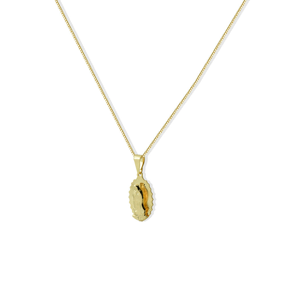 Our Lady Of Guadalupe Necklace | 18K Gold Filled