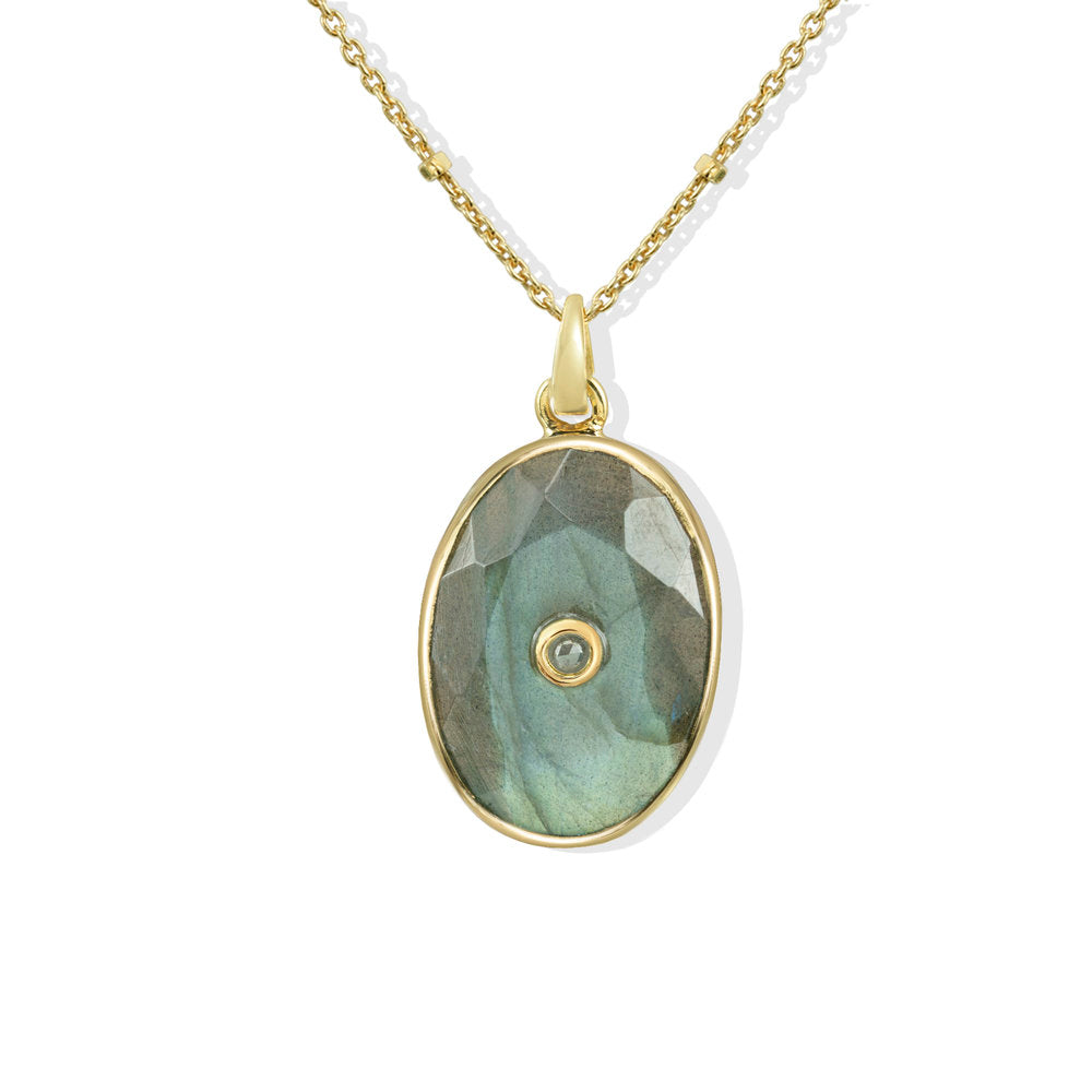 Moonstone Necklace | Labradorite