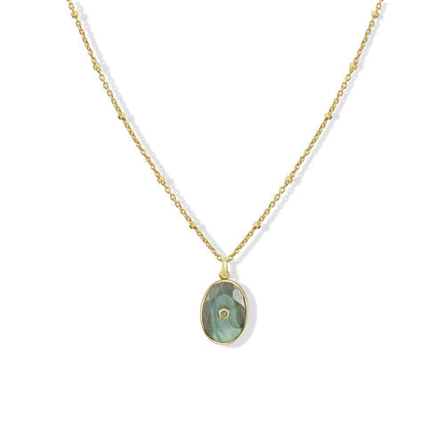 Moonstone Necklace | Labradorite