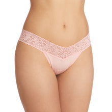 Petite Cotton Low Rise Thong | Rosita Pink