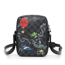 Louis Vuitton | Pre-Owned Damier Graphite Renaissance Map Danube Slim PM - I | Black