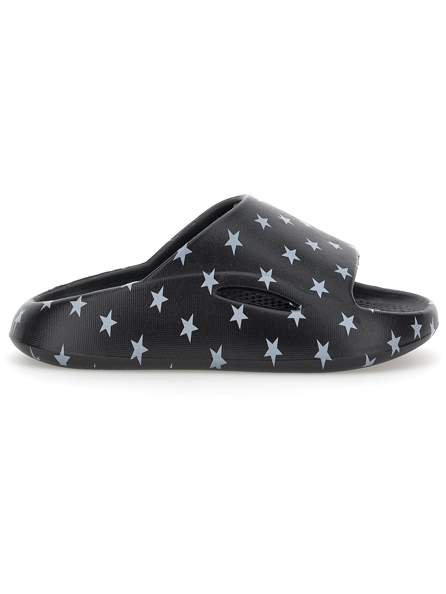 Girls | Star Print Sandals | Black/White