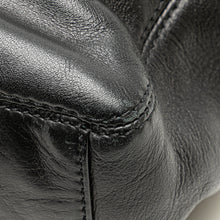 Chanel | Pre-Owned CC Lambskin Tortoise Handle Tote | Black