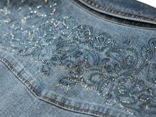 Stretch Waist Classic Denim Shirt | Blue