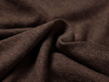 Jacquard Yak Wool Sweater | Brown