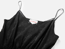 Silk Slip Dress | Black