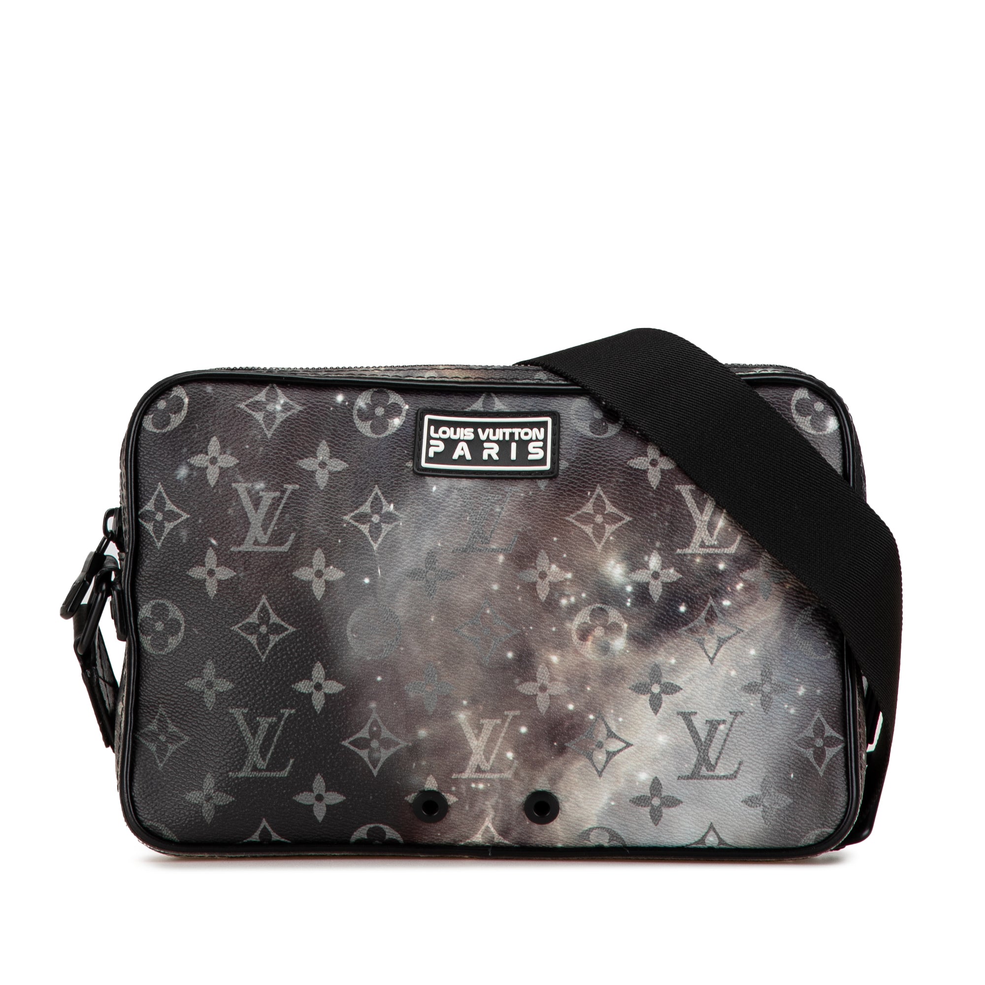 Louis Vuitton | Pre-Owned Monogram Galaxy Alpha Hobo | Black/Gray
