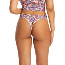 Signature Lace Original Rise Thong | Pink Multi