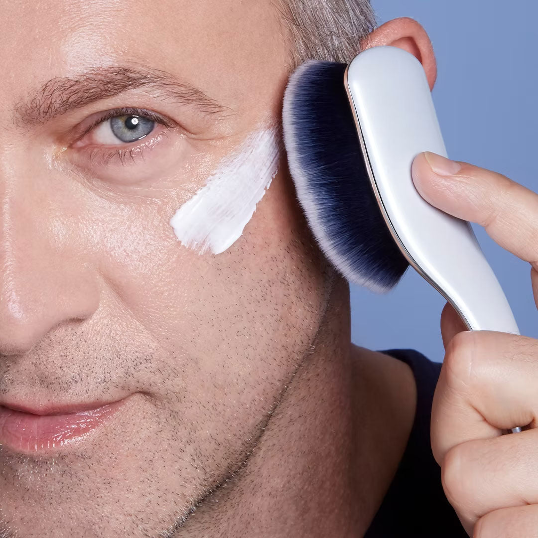 Digit Brush Oval 8 | Pearl