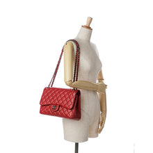 Chanel | Pre-Owned Jumbo Classic Lambskin Double Flap - III | Red