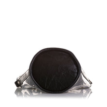 Chanel | Pre-Owned Crumpled Calfskin PVC Camellia Bucket - I | Black