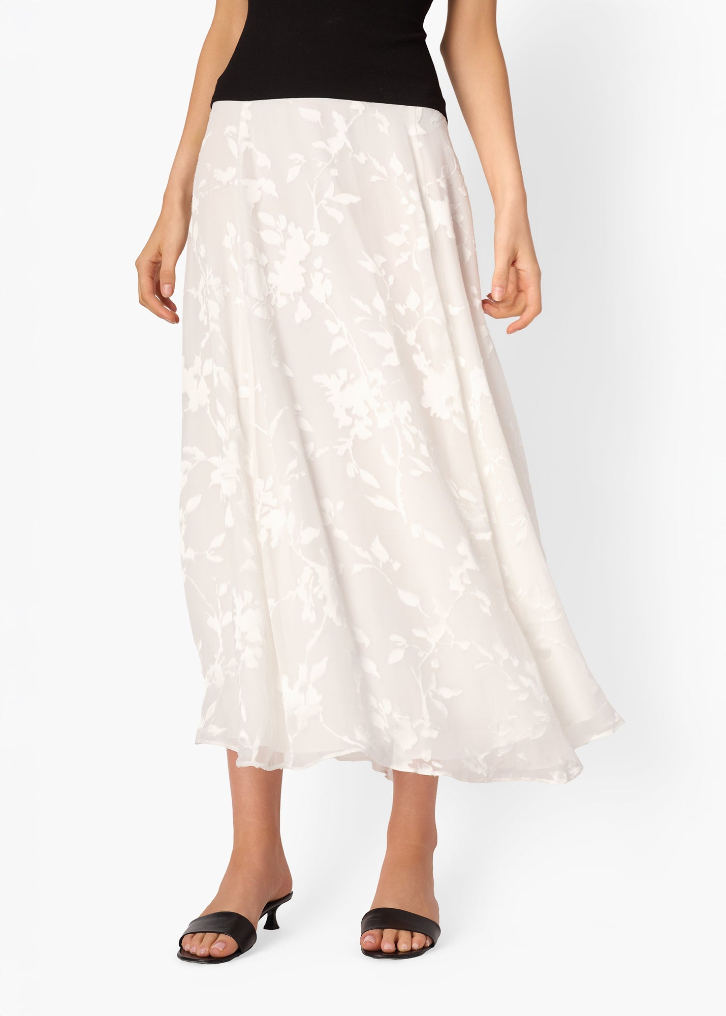 Almira Strapless Dress | Black/Macadamia