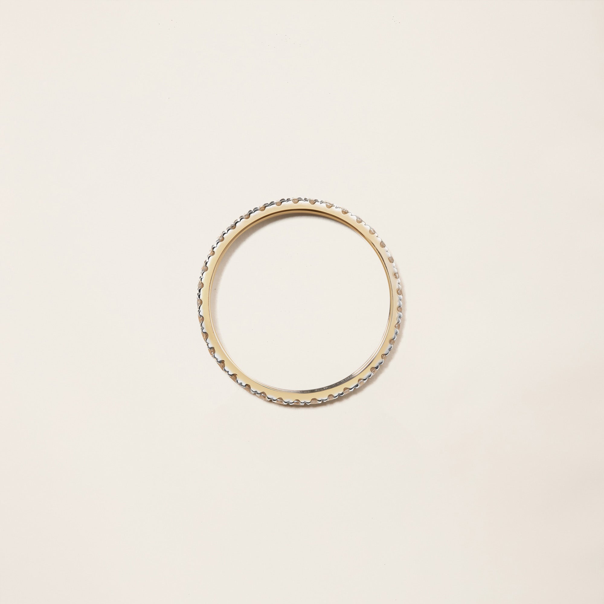 Womens | 14K Solid Yellow Gold | Eternity Band | 0.49-0.58 CTW Diamonds