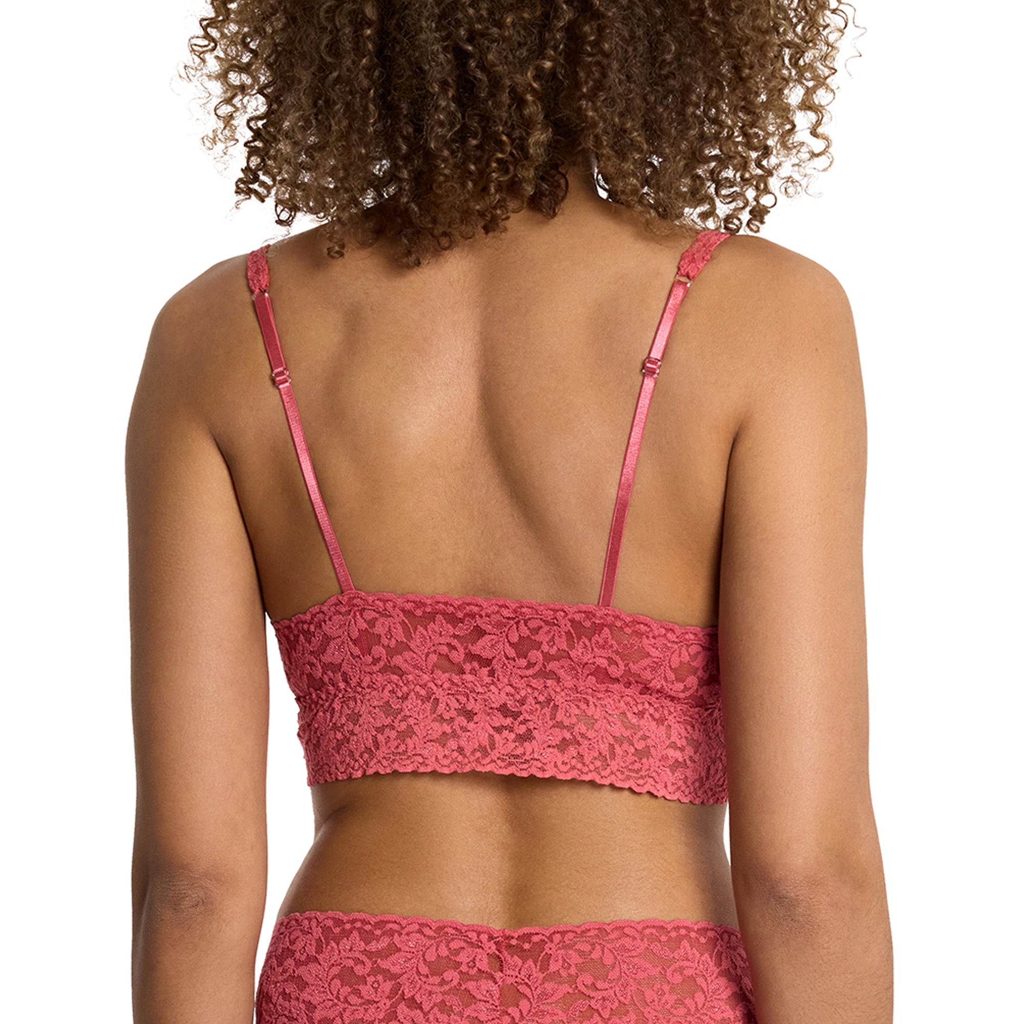 Vneck Retro Bralette | Naples (Red)