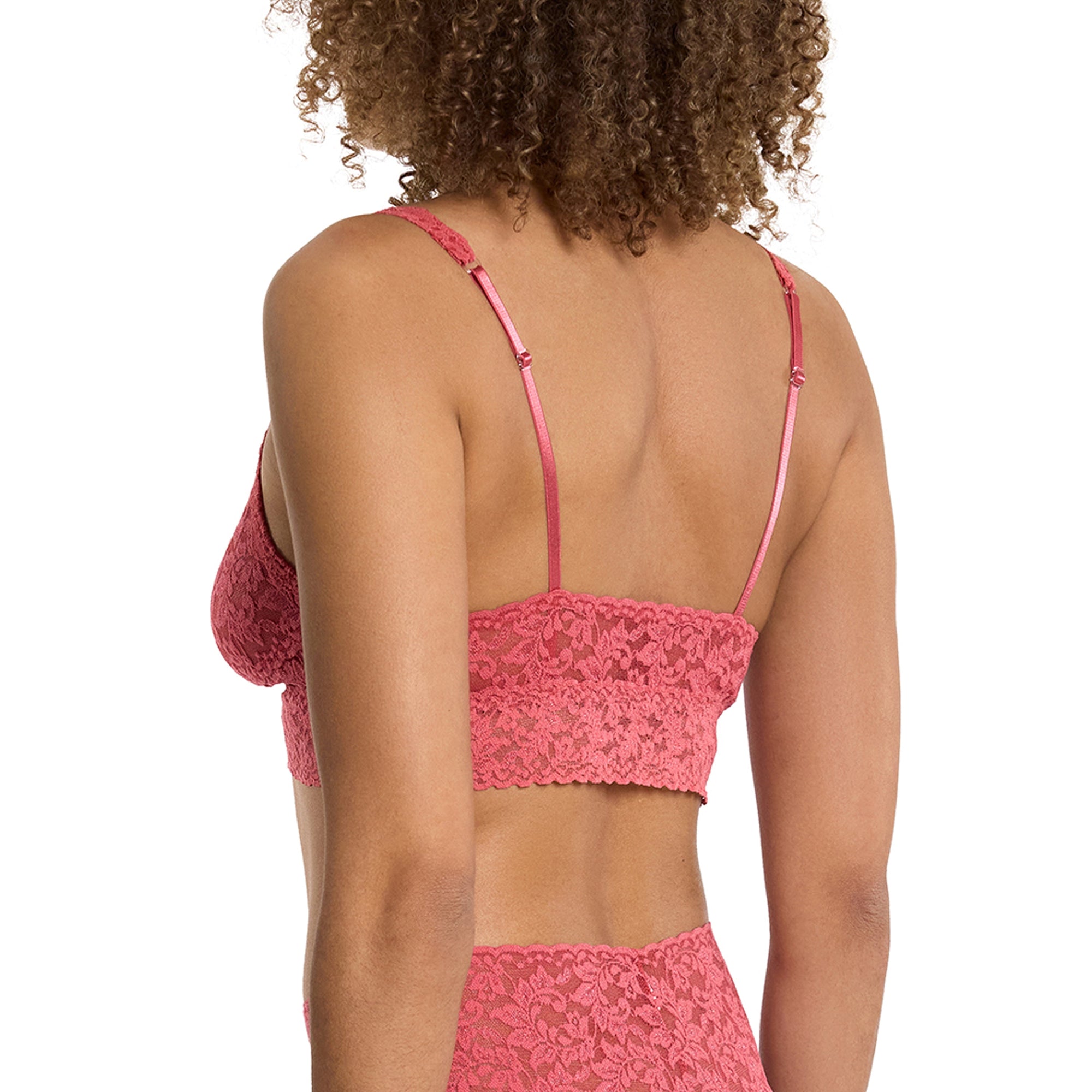 Vneck Retro Bralette | Naples (Red)