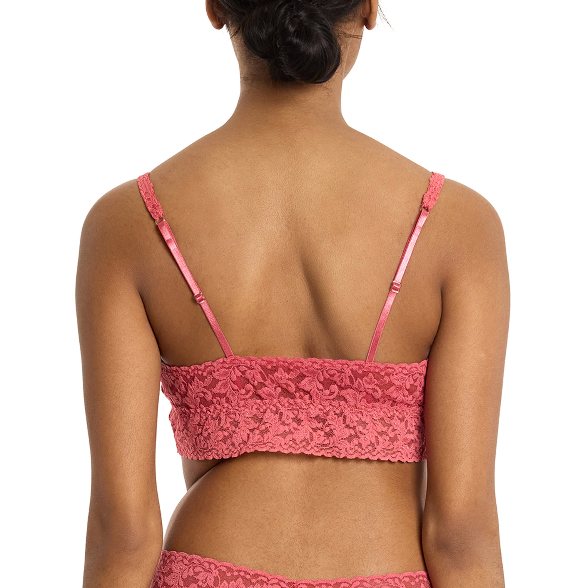 Vneck Retro Bralette | Naples (Red)
