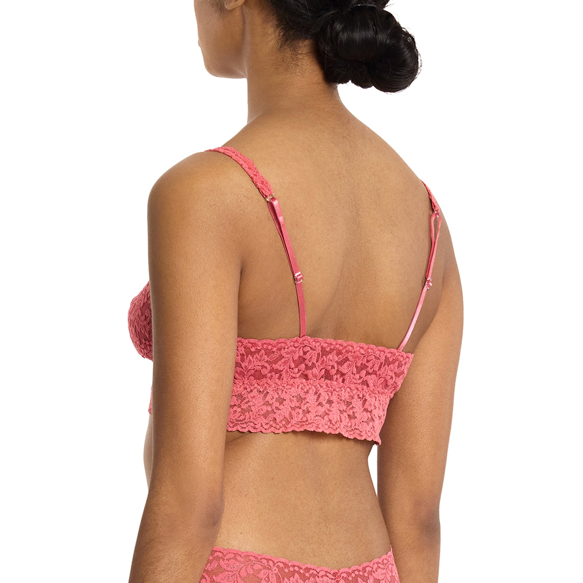 Vneck Retro Bralette | Naples (Red)