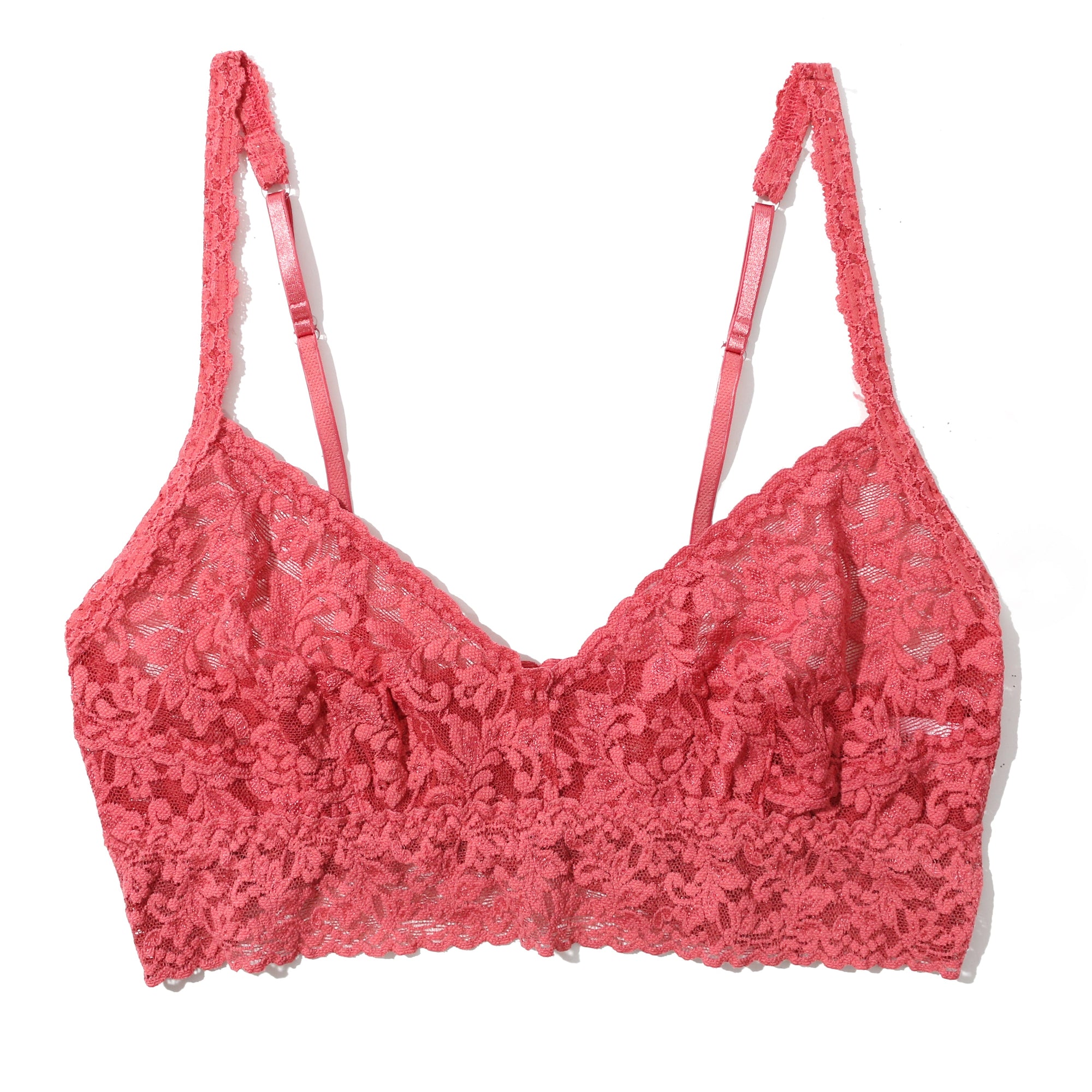Vneck Retro Bralette | Naples (Red)