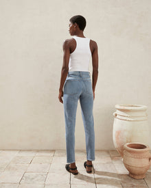 Ren Mid Rise Skinny Jeans | Blue Wash