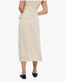 A-line Midi Skirt | Ivory