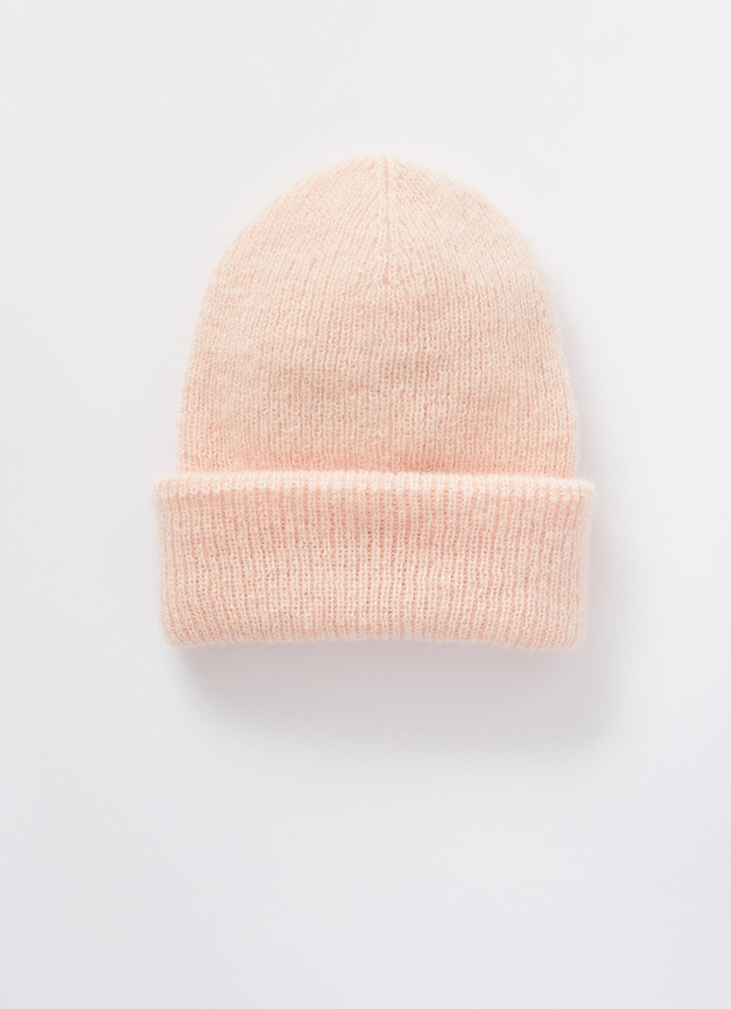 Mohair Wool Hat | Quartz Pink