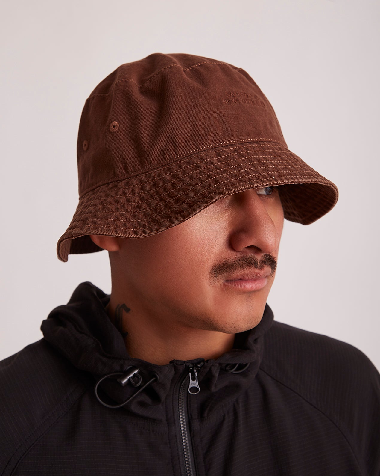 Dark Earth | Saturdays Garment Dyed Bucket Hat