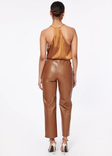 Racer Charmeuse Cami | Toffee