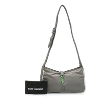 Saint Laurent | Pre-Owned Nylon Le 5 A 7 Shoulder Bag | Gray