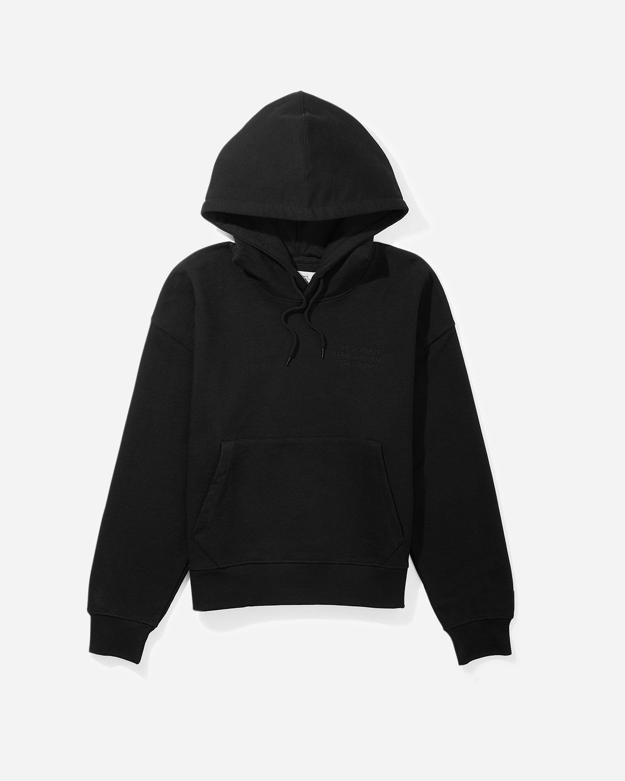 Black | Rivington International Hoodie