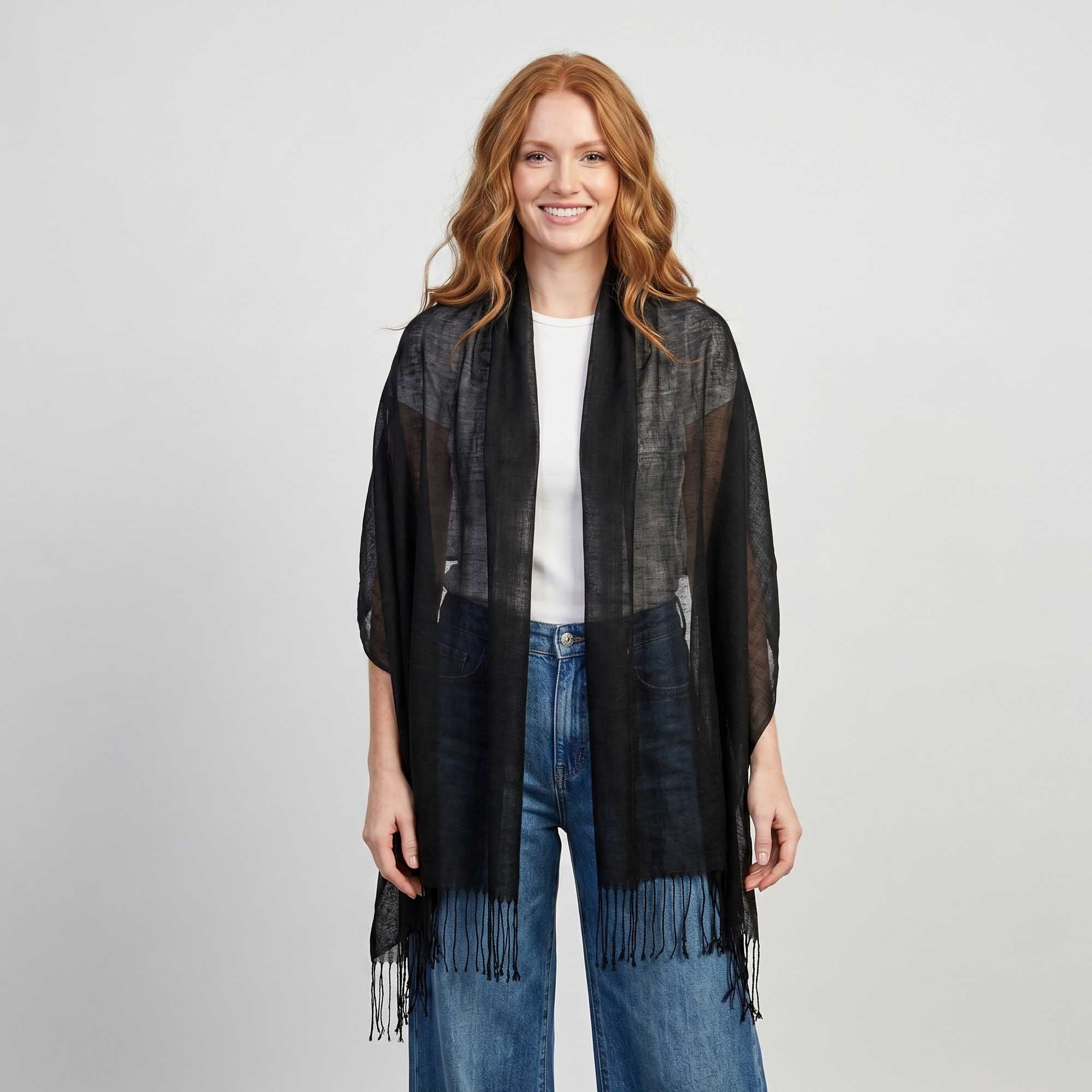 Unisex | Maui Wrap | Solid Black
