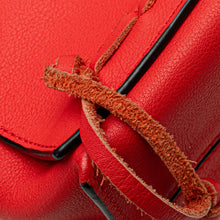 Loewe | Pre-Owned Leather Flamenco Knot Whipstitch Crossbody | Red