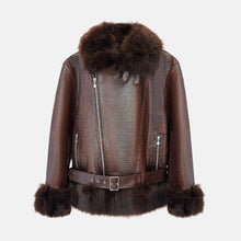 OW Collection ALASKA Jacket Jacket 185 - Brown