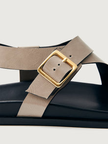 Siren Sandal | Onix Stone Beige Leather